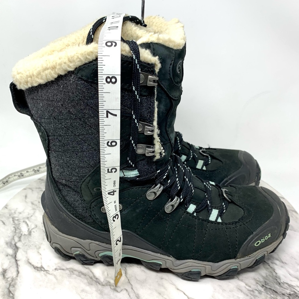 Oboz Bridger 9" Insulated Winter Waterproof Hiking Boots 6/36 Activewear Outdoor - Picture 13 of 16